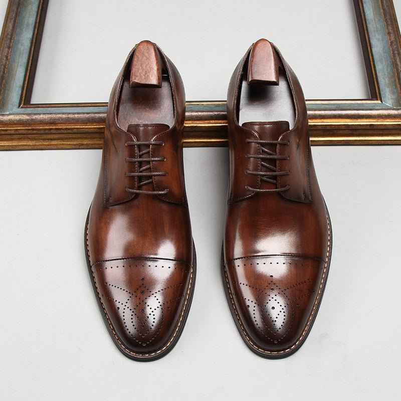 The Derby Dress Shoe: A Gentleman's Guide to Business & Wedding Elegance - bomeishoes