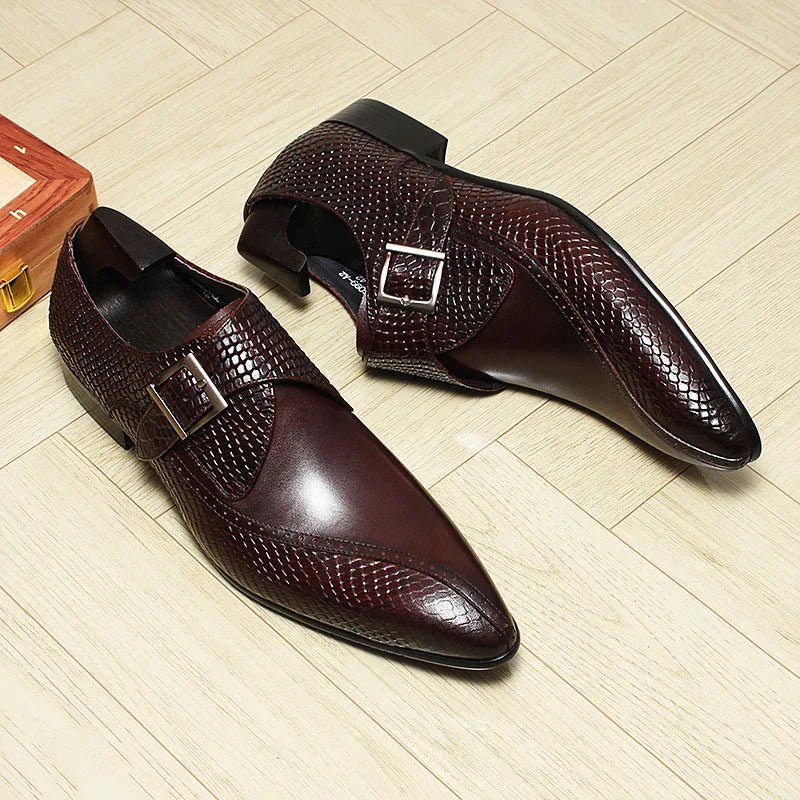 Buckle dress shoes - bomeishoes