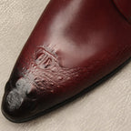 Men's Single-Strap Monk Shoes: Fashion Grand-Rite Dress Shoes
