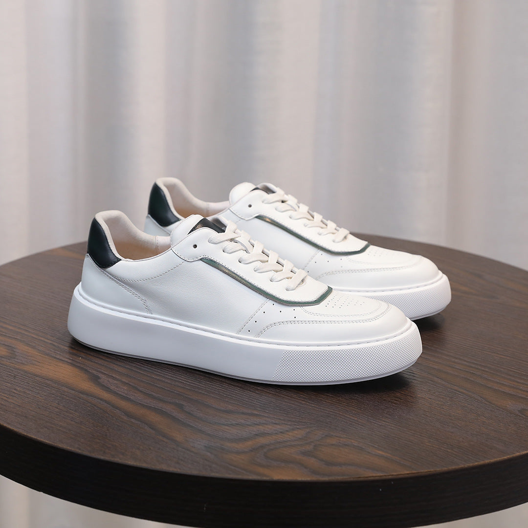 Men's Premium Retro GAT Colorblock Leather Sneakers