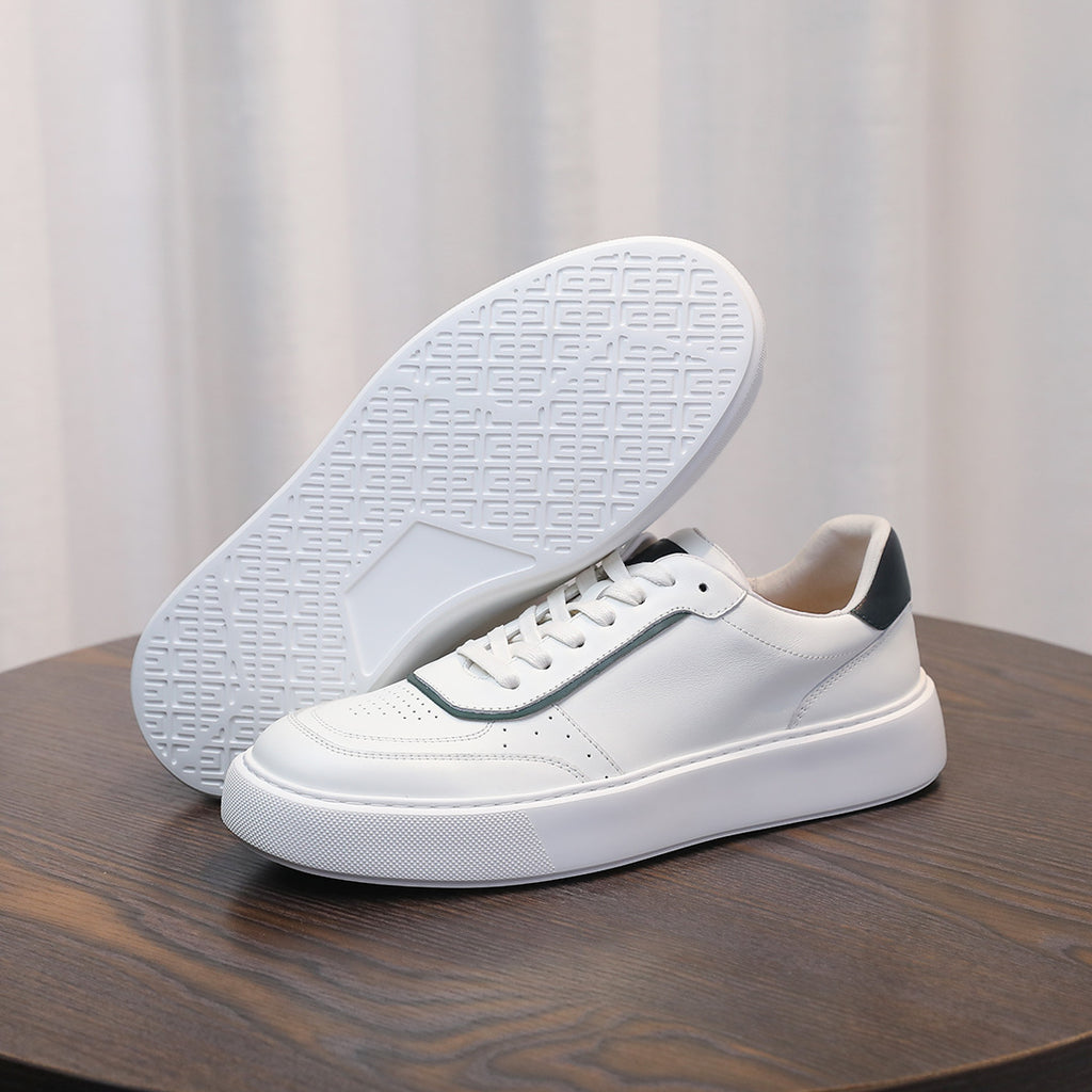 Men's Premium Retro GAT Colorblock Leather Sneakers