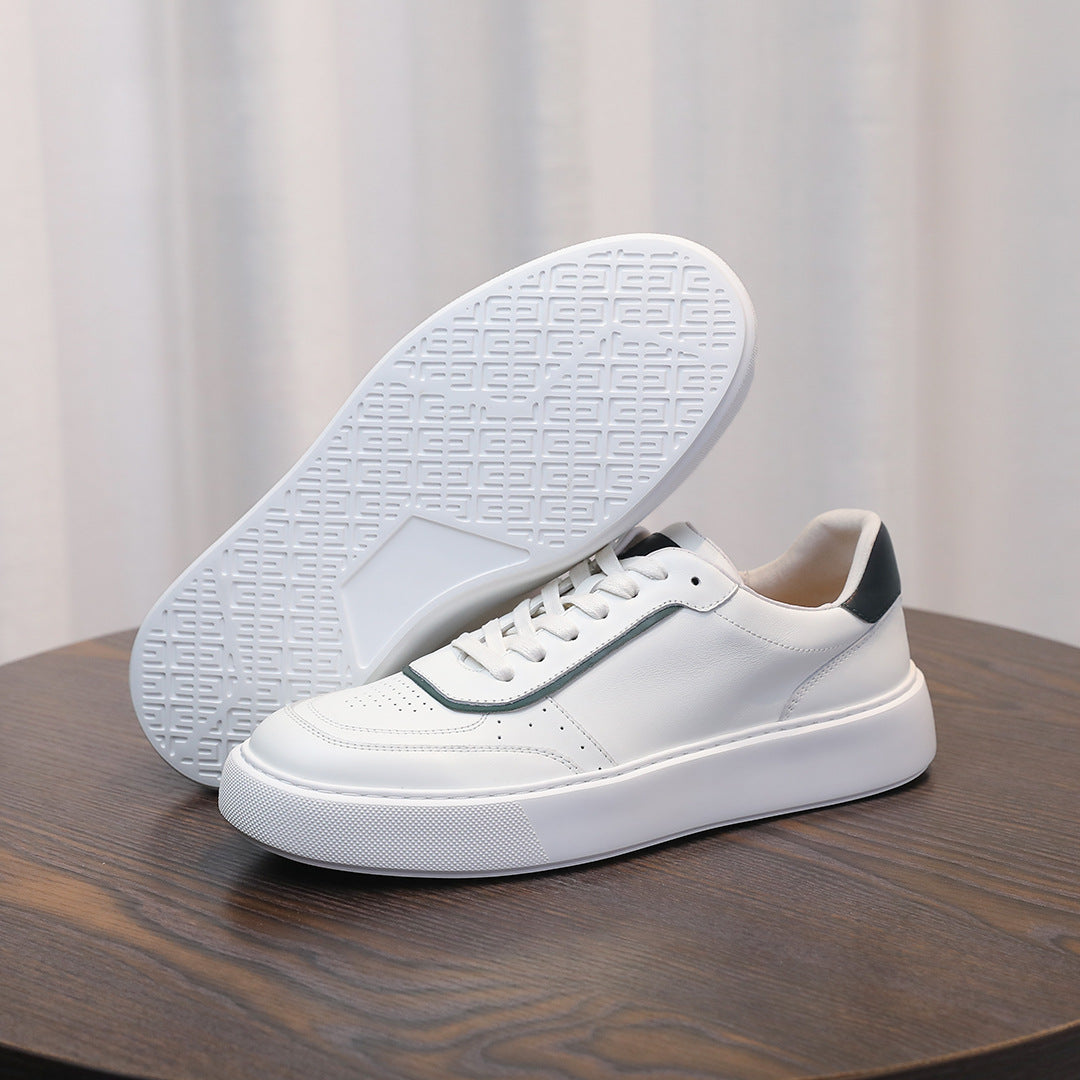 Men's Premium Retro GAT Colorblock Leather Sneakers