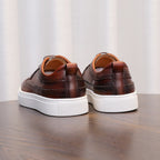 Men's Premium Wingtip Brogue Leather Dress Sneakers