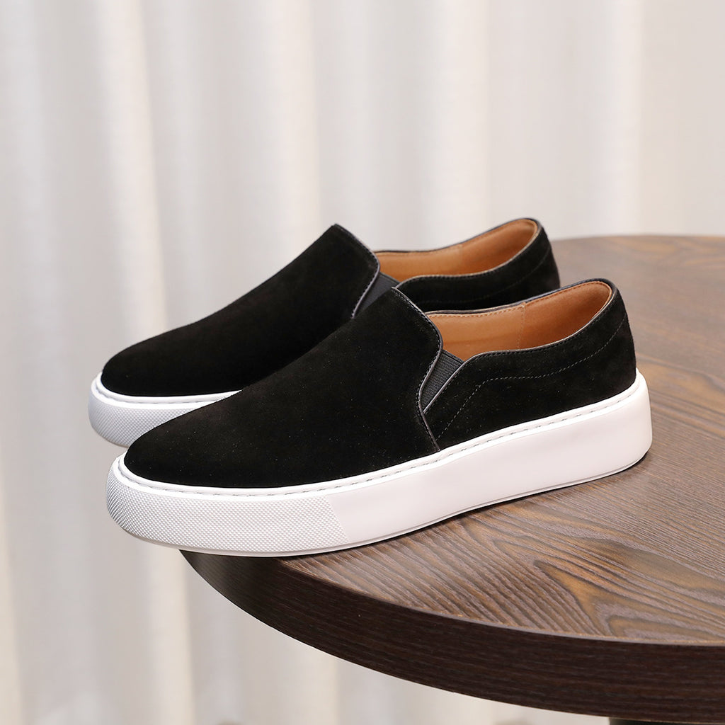 Men's Premium Suede Slip-On Loafer Sneakers