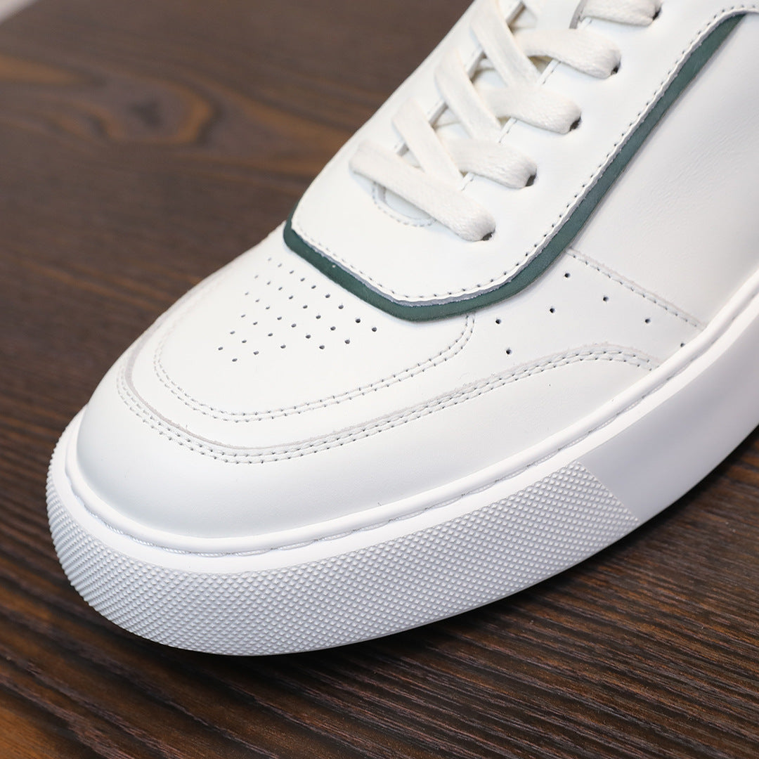 Men's Premium Retro GAT Colorblock Leather Sneakers