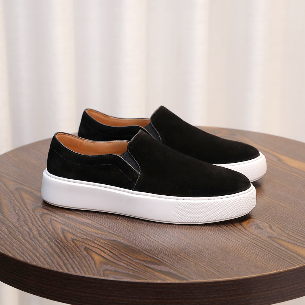 Men's Premium Suede Slip-On Loafer Sneakers