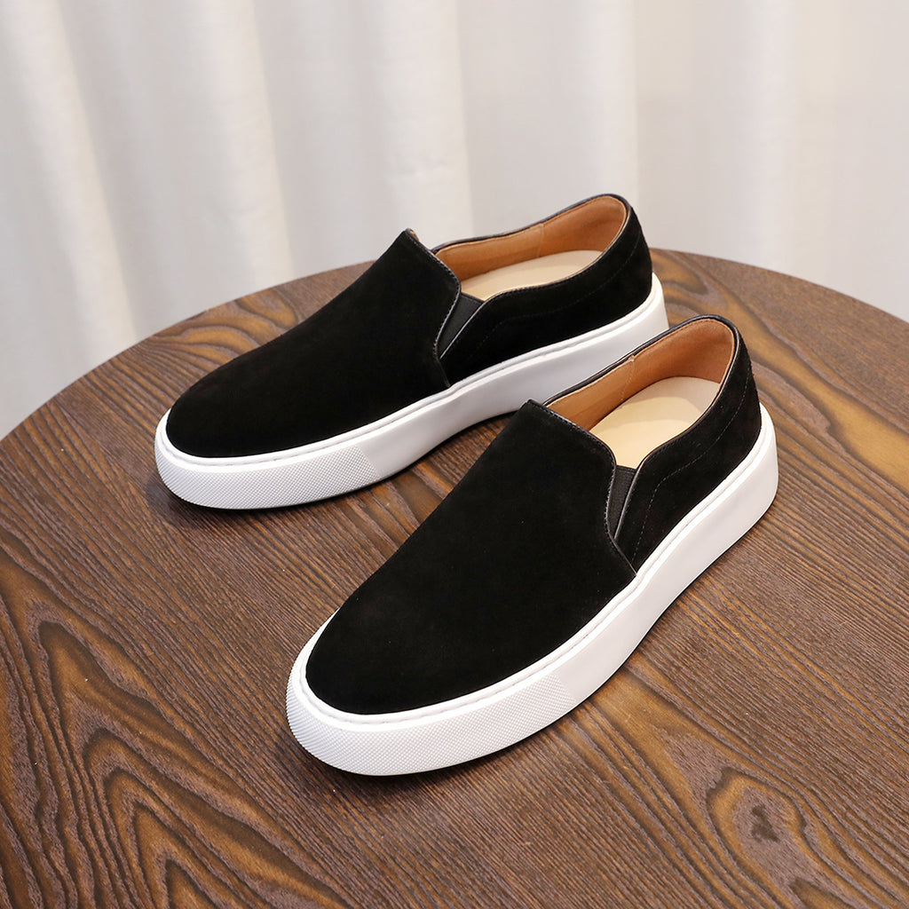 Men's Premium Suede Slip-On Loafer Sneakers