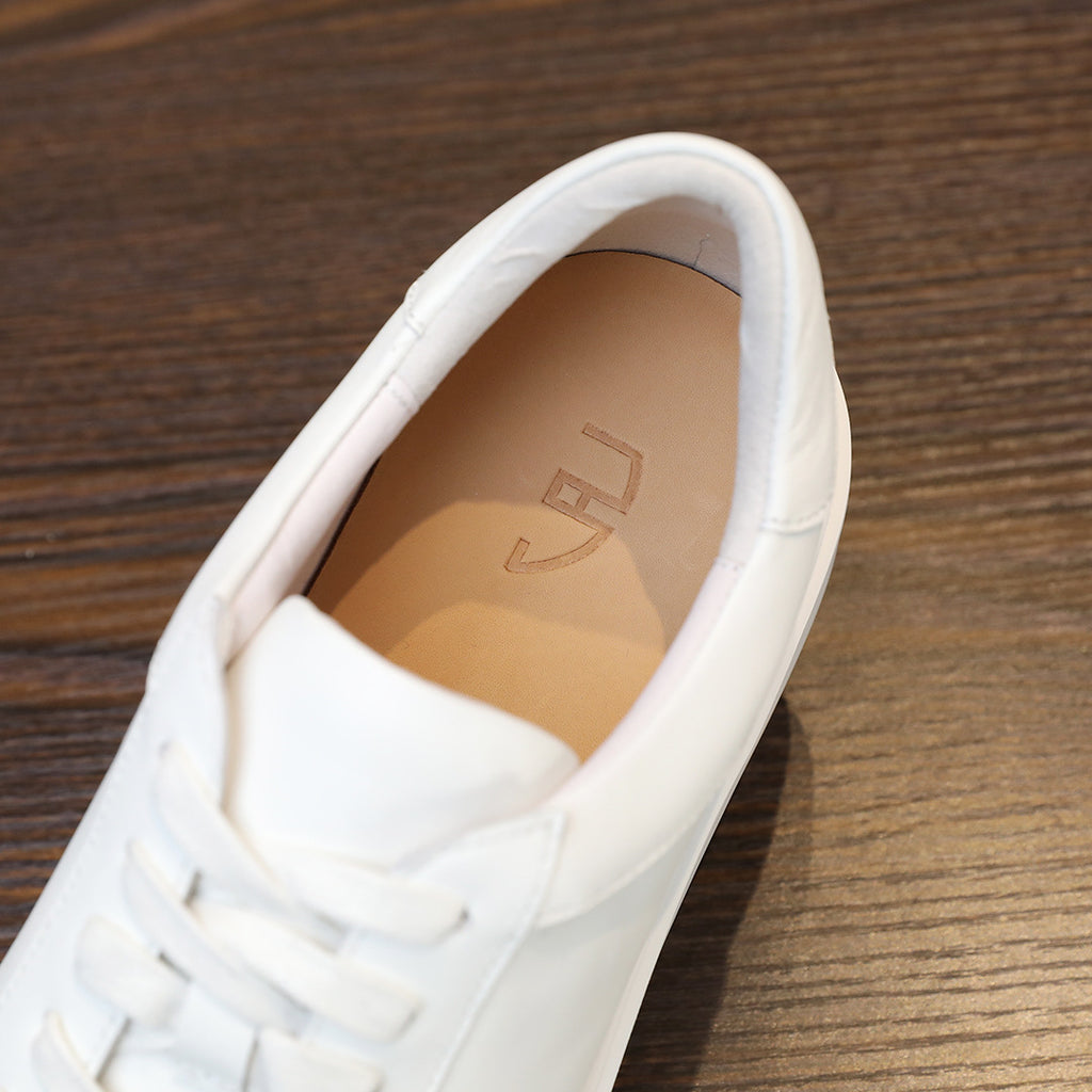 Men's Premium Gradient Burnished Leather Sneakers