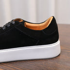 Men's Premium Suede Low-Top Casual Sneakers