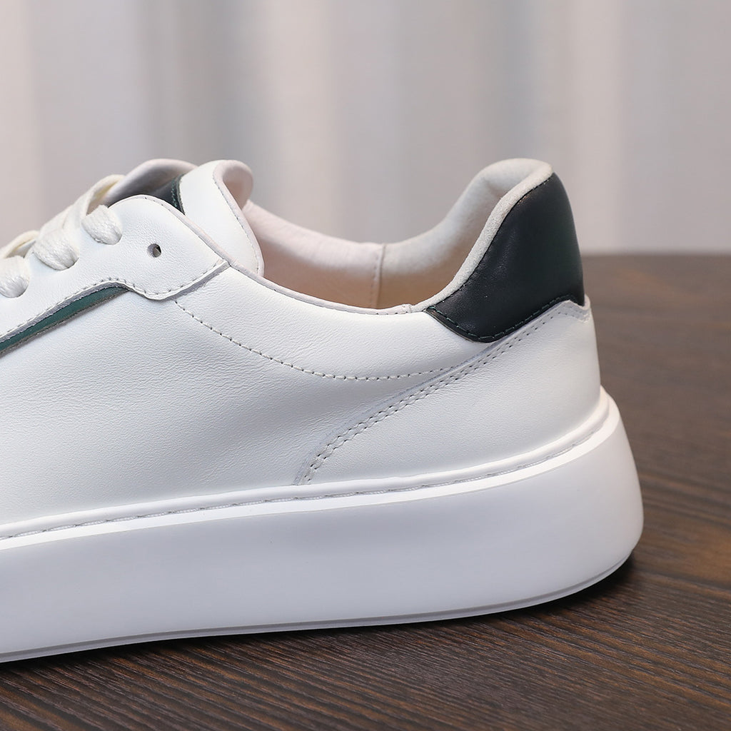 Men's Premium Retro GAT Colorblock Leather Sneakers