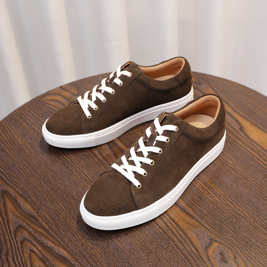 Men's Premium Suede Classic Low-Top Sneakers