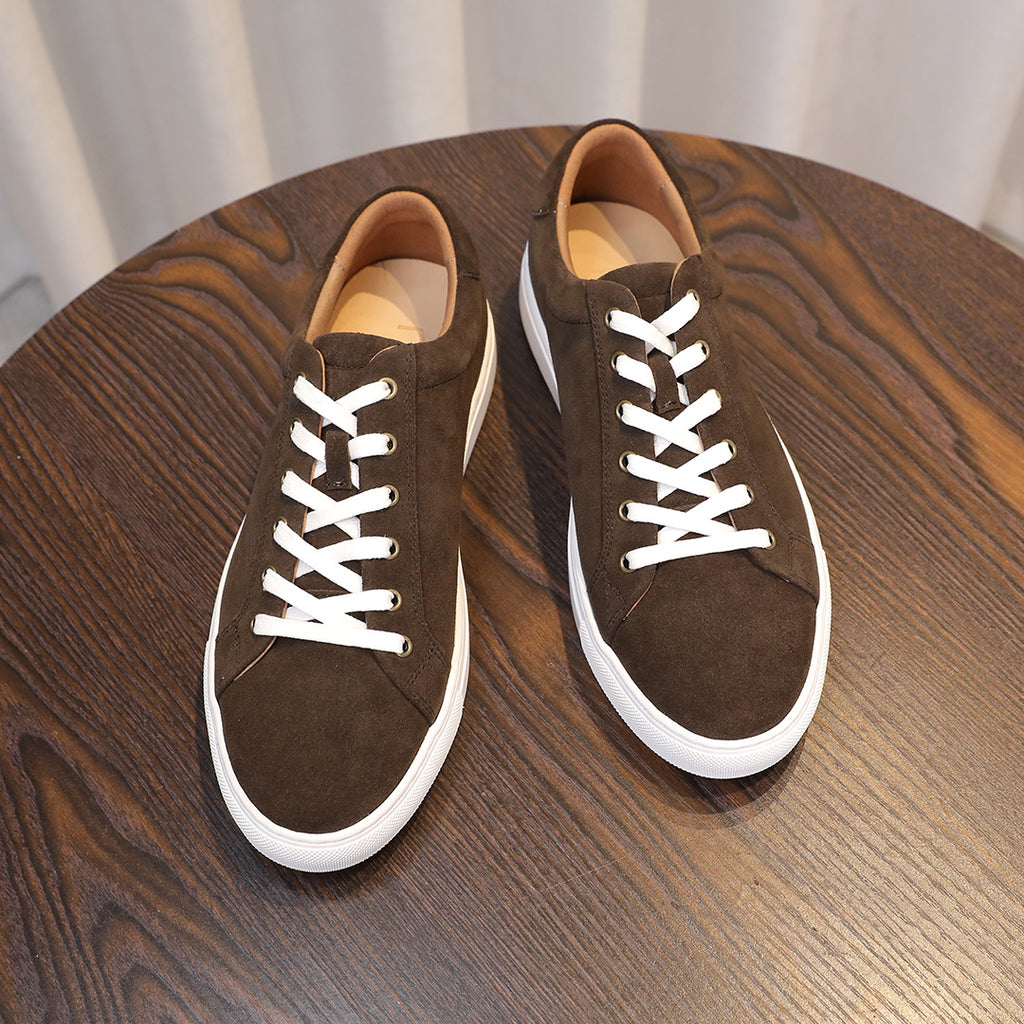 Men's Premium Suede Classic Low-Top Sneakers