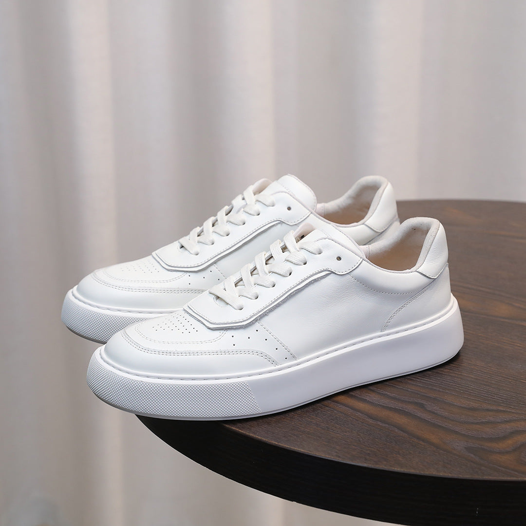 Men's Premium Retro GAT Colorblock Leather Sneakers