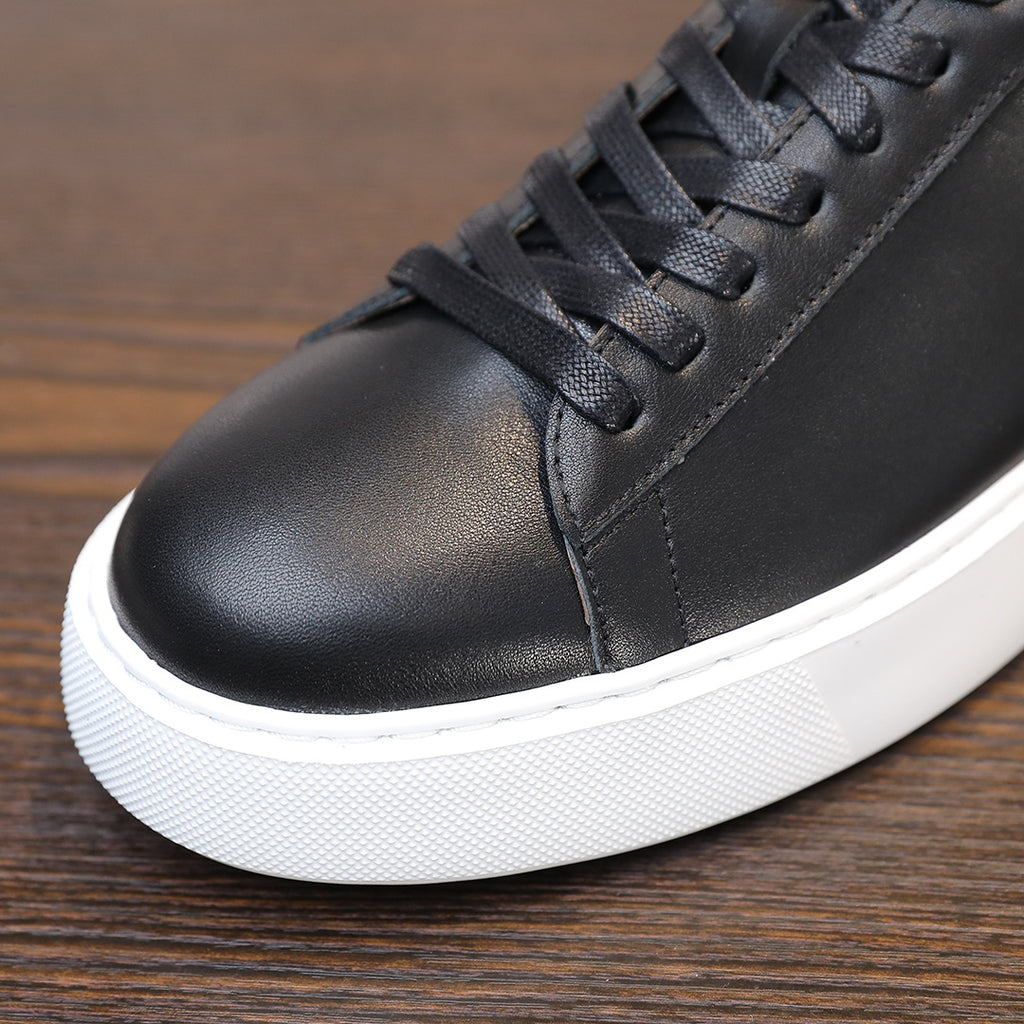 Men's Premium Chunky Platform Leather Sneakers