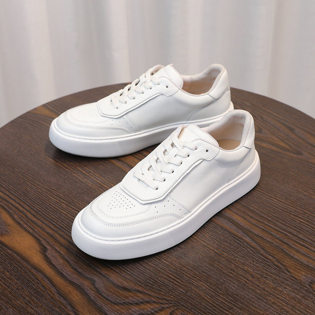 Men's Premium Retro GAT Colorblock Leather Sneakers