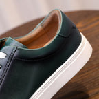 Men's Premium Gradient Patina Leather Sneakers