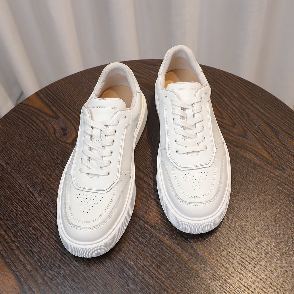 Men's Premium Retro GAT Colorblock Leather Sneakers