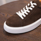 Men's Premium Suede Low-Top Casual Sneakers