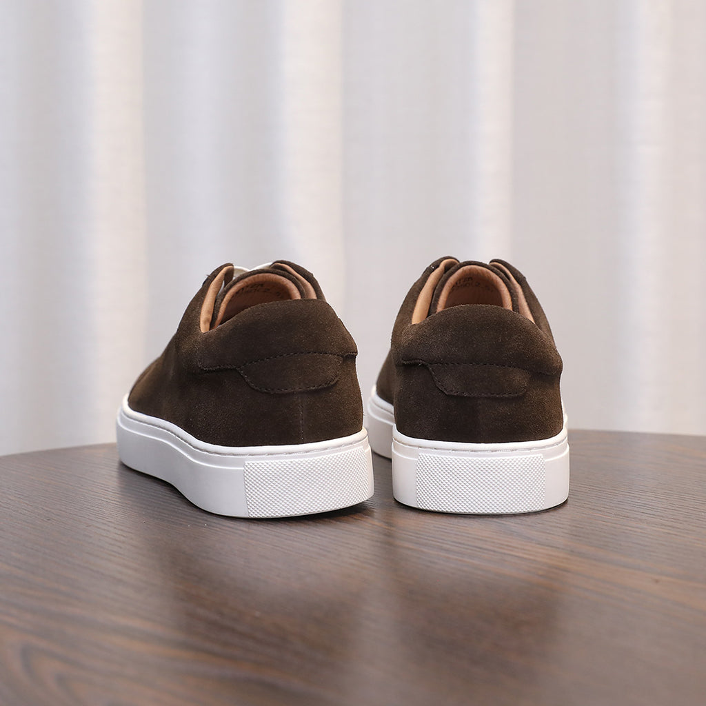 Men's Premium Suede Classic Low-Top Sneakers