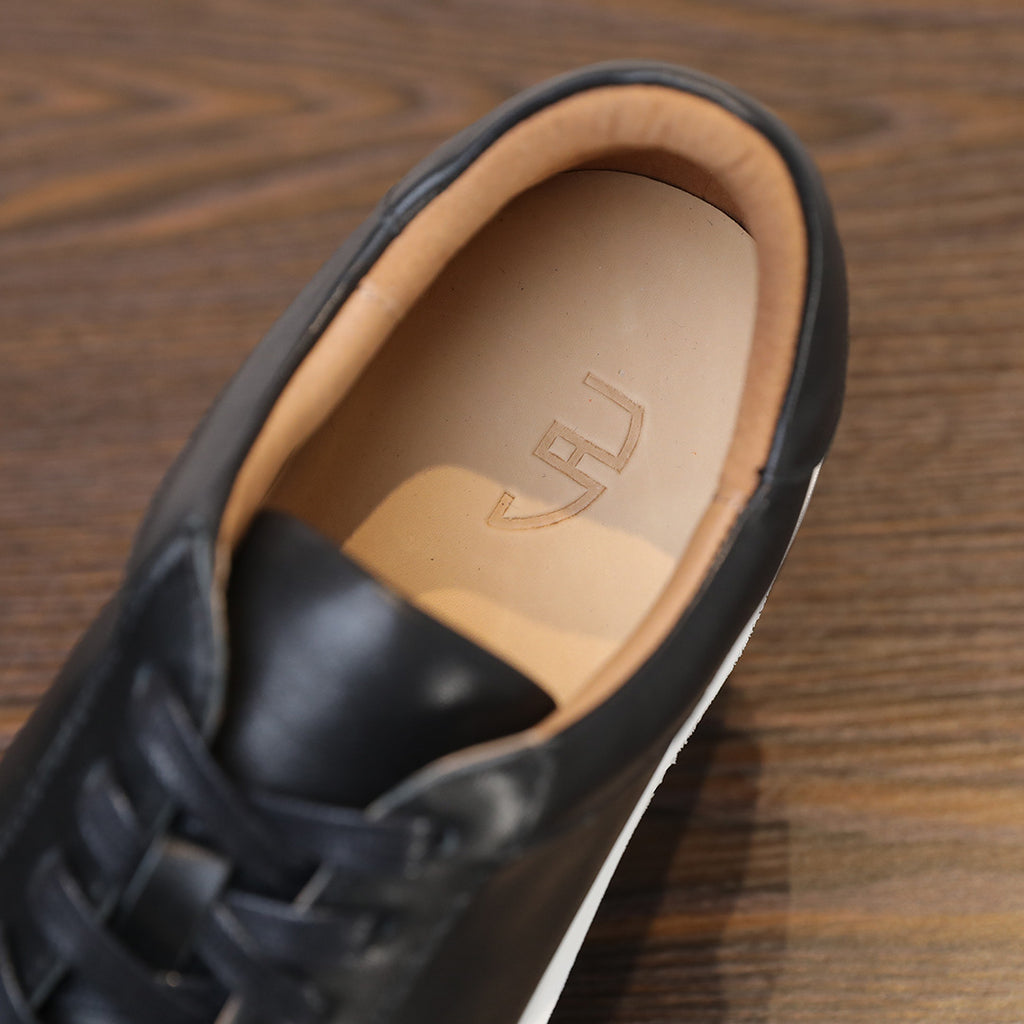 Men's Premium Gradient Burnished Leather Sneakers