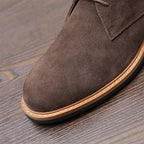 Plain Toe Suede Chukka Boots for Men