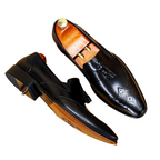 Men's Classic Leather Brogue Tassel Loafers