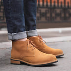 Plain Toe Suede Chukka Boots for Men