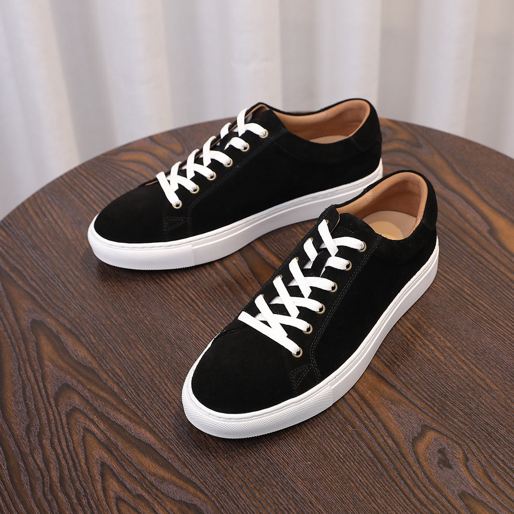 Men's Premium Suede Classic Low-Top Sneakers