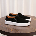 Men's Premium Pebbled Leather Slip-On Loafers