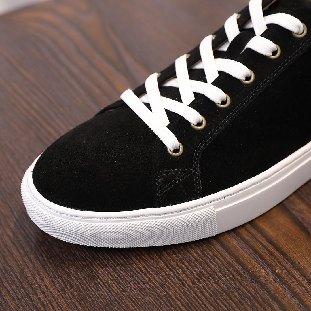 Men's Premium Suede Classic Low-Top Sneakers