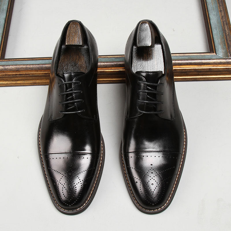 Derby dress shoes