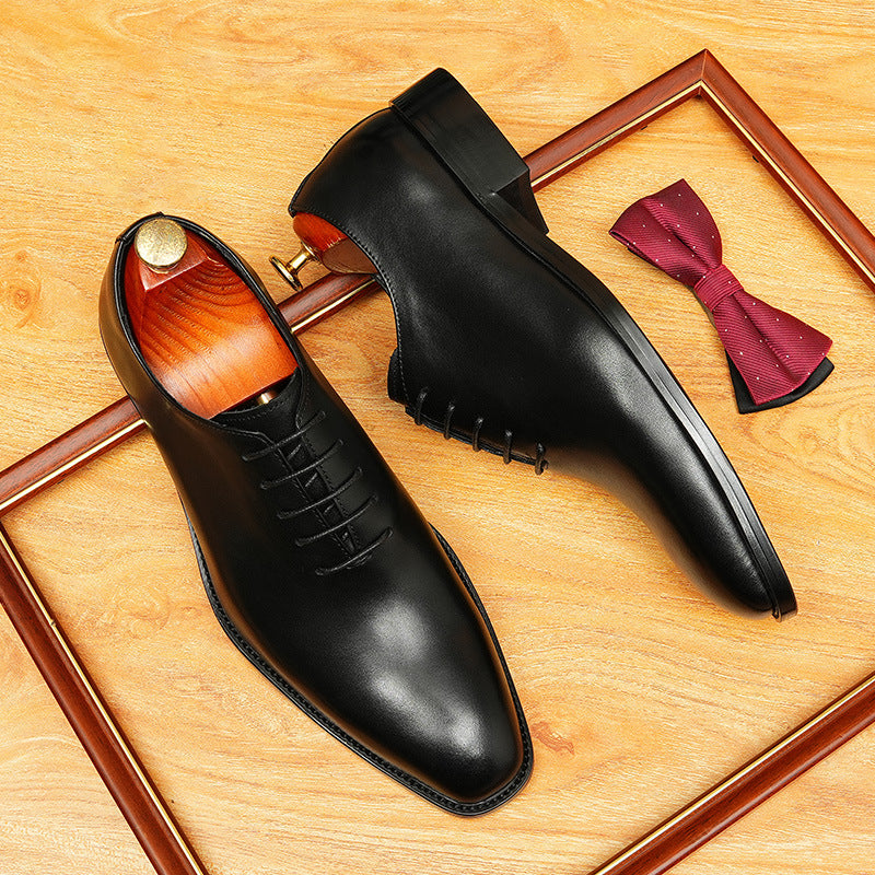 Fashion Black Men's Office Oxford Dress Shoes for Modern Professionals