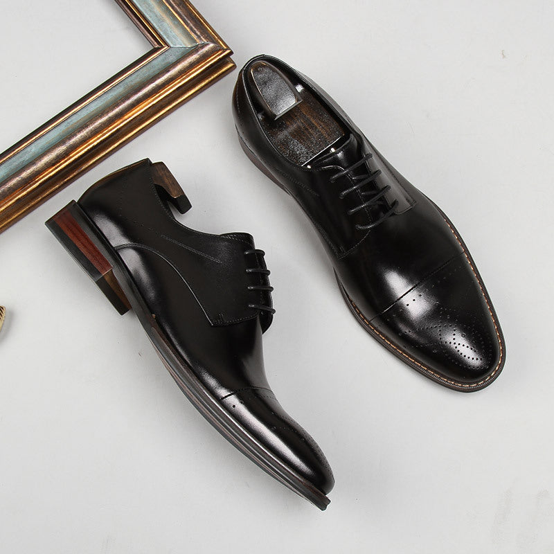 Derby dress shoes