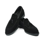 Men's Classic Suede Tassel Dress Loafers
