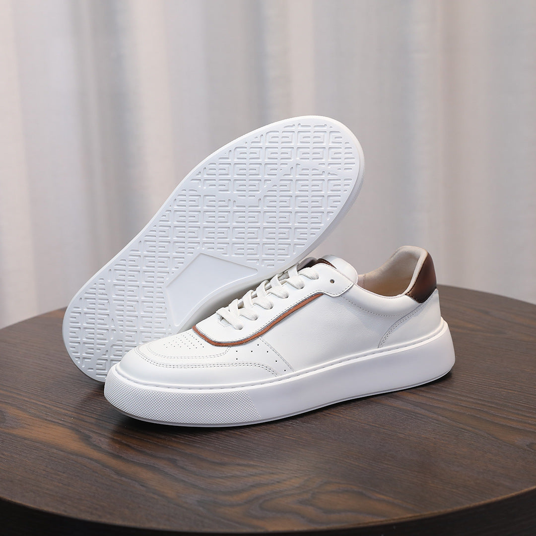 Men's Premium Retro GAT Colorblock Leather Sneakers