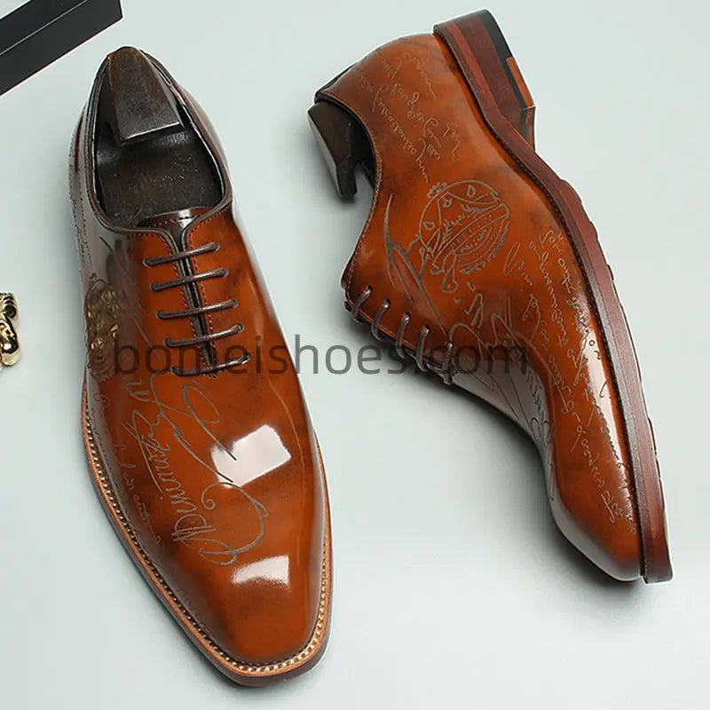 bomei Oxfords Shoes - bomeishoes