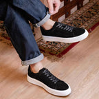 Men's Premium Suede Low-Top Casual Sneakers