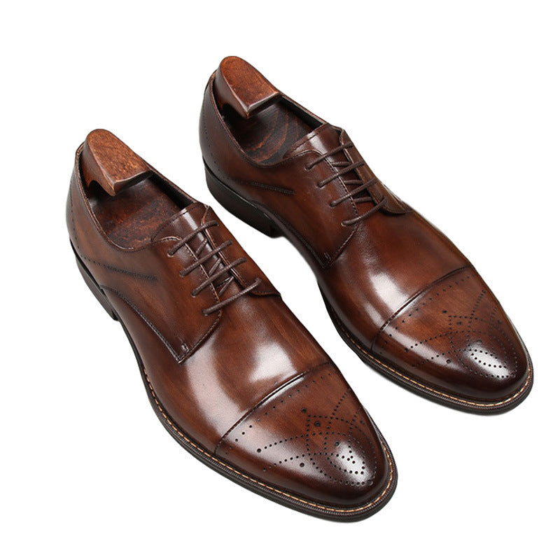 Derby dress shoes
