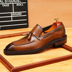 Men's Classic Tassel Slip-On Leather Loafers