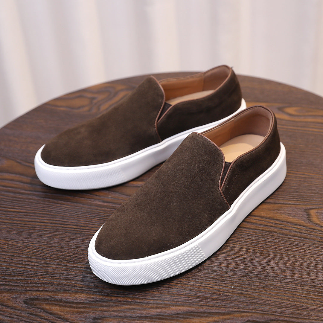 Men's Premium Suede Slip-On Loafer Sneakers