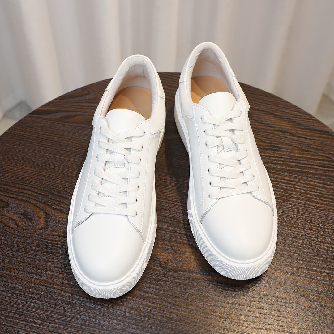 Men's Premium Chunky Platform Leather Sneakers