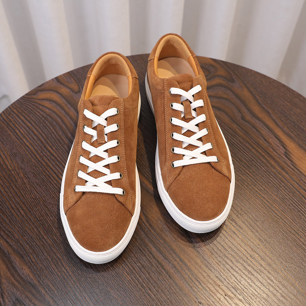 Men's Premium Suede Classic Low-Top Sneakers