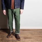 Men's Suede Leather-Trim Lug Sole Lace-Up Ankle Boots