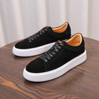 Men's Premium Suede Low-Top Casual Sneakers