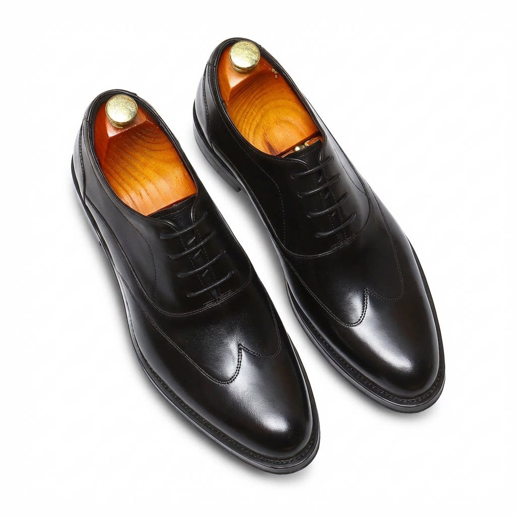 Austerity Wingtip Oxford Shoes Groom Wedding Dress Shoes Menyes