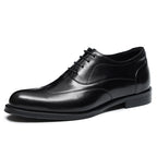 Austerity Wingtip Oxford Shoes Groom Wedding Dress Shoes Menyes