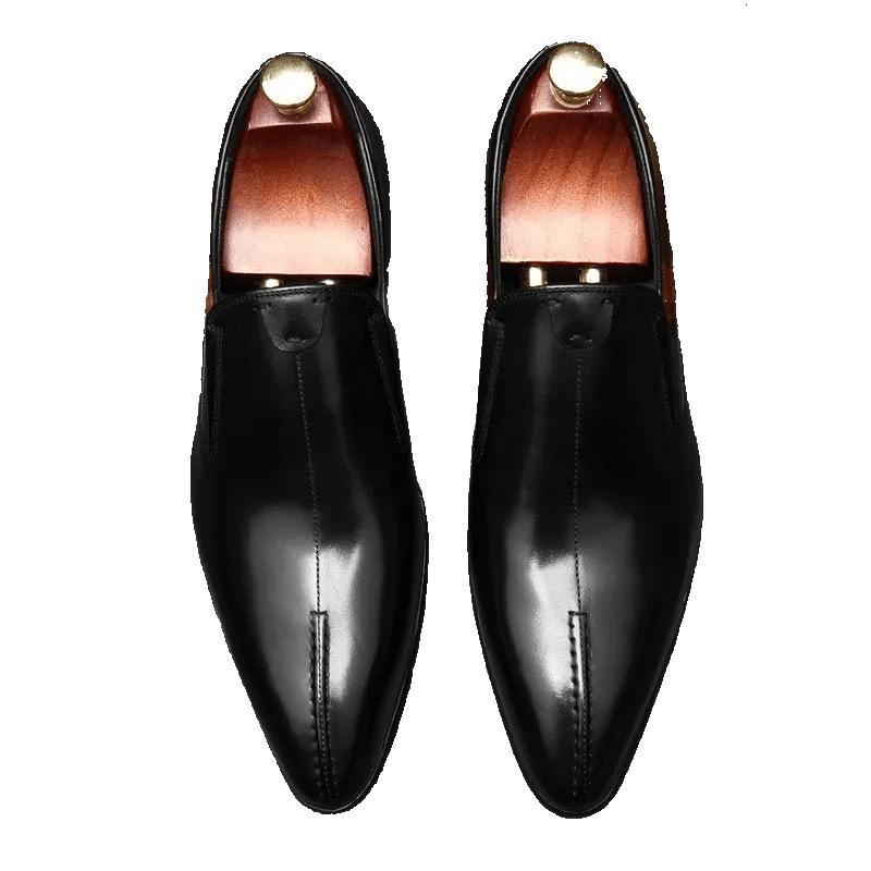 Bomeishoes Men's Slip On Dress Shoes | Designer Formal Loafersyes