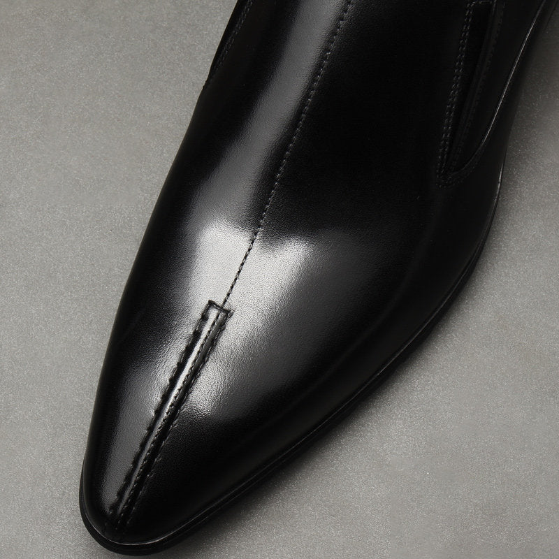 Bomeishoes Men's Slip On Dress Shoes | Designer Formal Loafersyes