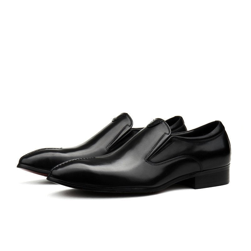 Bomeishoes Men's Slip On Dress Shoes | Designer Formal Loafersyes