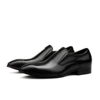 Bomeishoes Men's Slip On Dress Shoes | Designer Formal Loafersyes